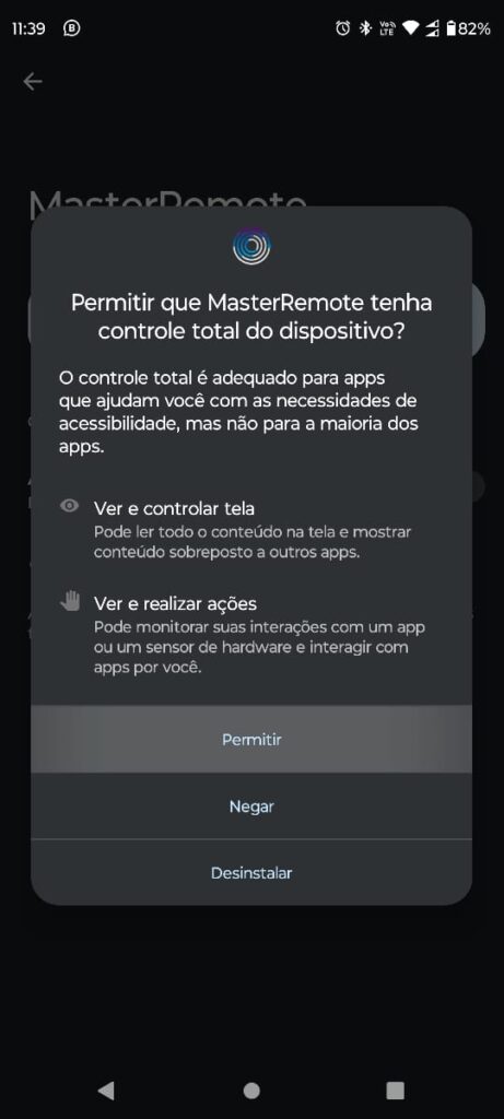 Instalação do Agente Remoto Android – Master Remote
